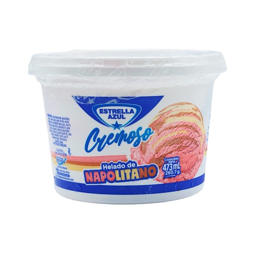 HELADO NAPOLITANO ESTRELLA AZUL 473ML