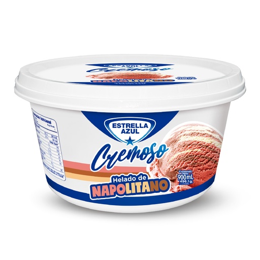HELADO NAPOLITANO 900ML