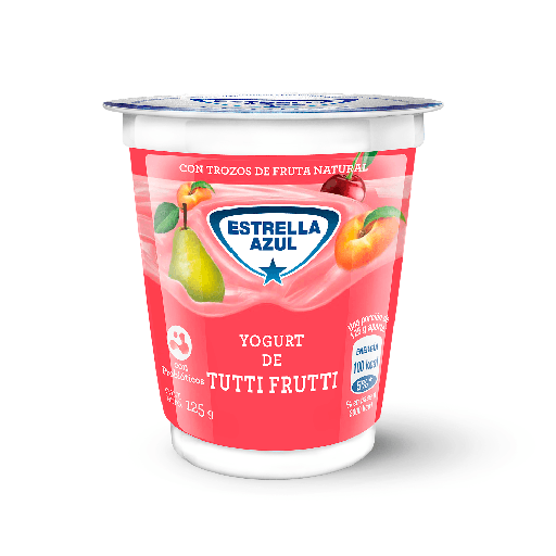 YOGURT TUTTI FRUTTI 125G