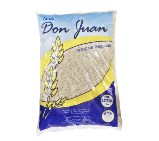 ARROZ DE SEGUNDA DON JUAN 5LB 