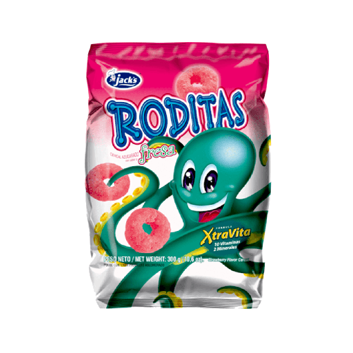 CEREAL RODITAS DE FRESA 300G