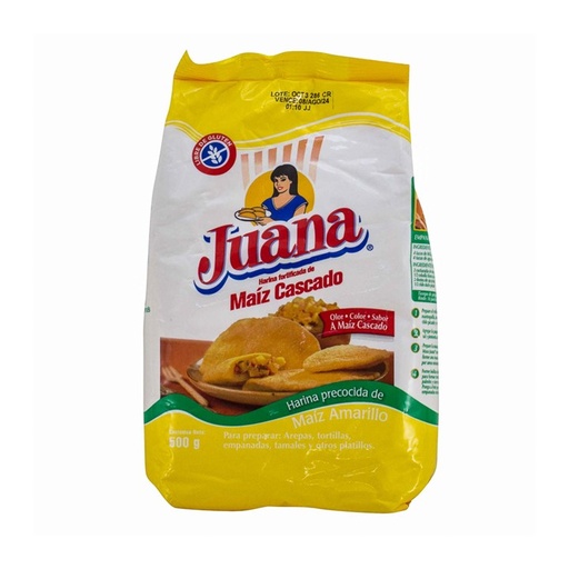 JUANA HARINA DE MAIZ BLANCO 500G