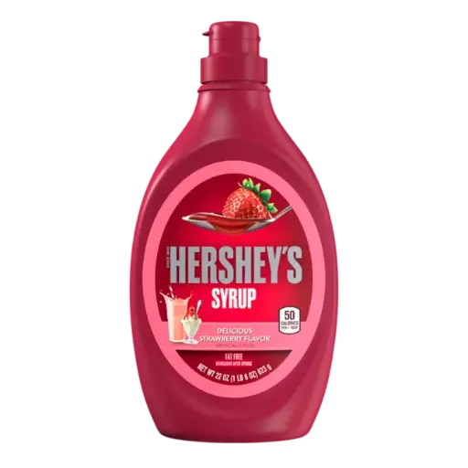 HERSHEY'S SYRUP STRAWBERRY 22OZ