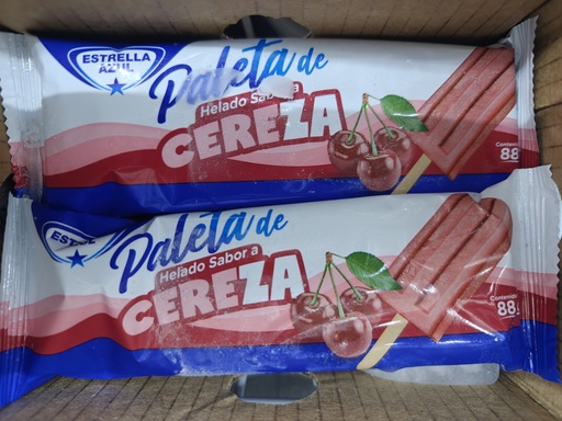 CAJA PALETA HELADO CEREZA 12U