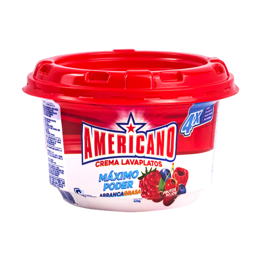 LAVAPLATOS AMERICANO FRUTOS ROJOS 425G