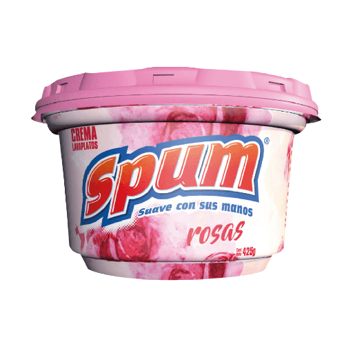 LAVAPLATOS SPUM AGUA DE ROSAS 425G