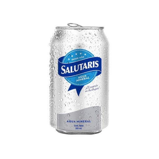 AGUA MINERAL SALUTARIS 355ML