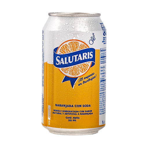 SALUTARIS NARANJA LATA 355ML
