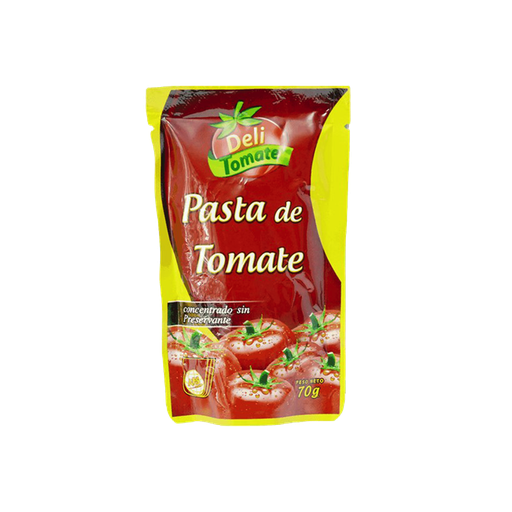 CAJA PASTA DE TOMATE DELI TOMATE 70GX25X4