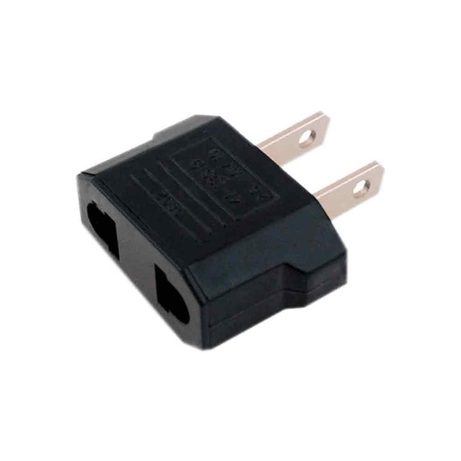 ADAPTADOR 2 PATAS NEGRO (HW)