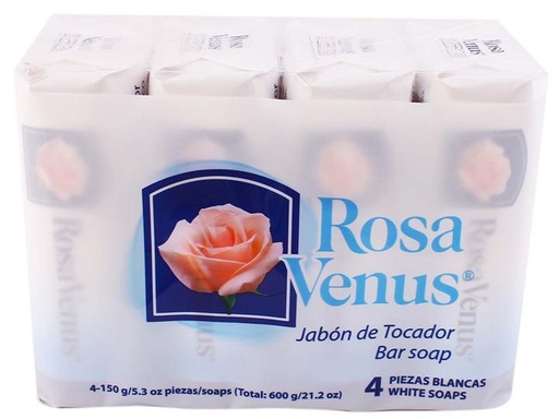 4PACK ROSA VENUS BLANCO 600G