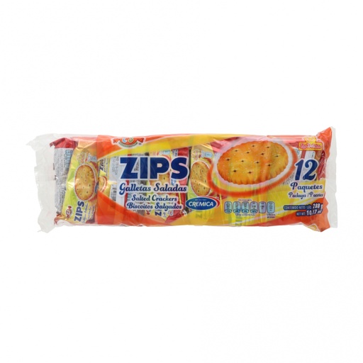 ZIPS SALADITAS 12U