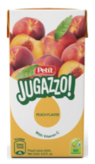 JUGAZZO PETIT DURAZNO 200ML