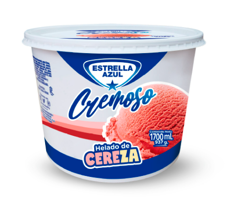 HELADO CEREZA ESTRELLA AZUL 1700ML