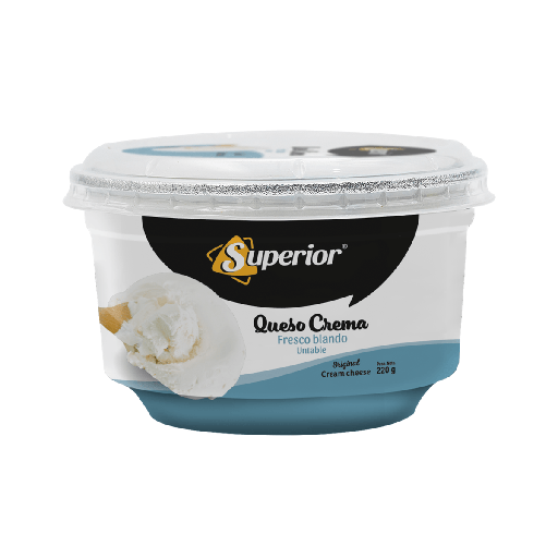 SUPERIOR QUESO CREMA 220G