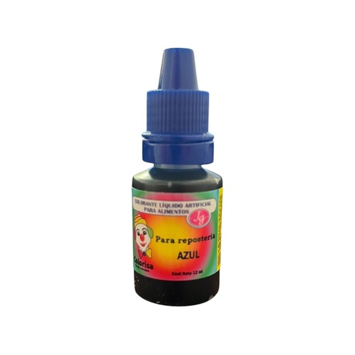 COLORANTE LIQUIDO AZUL COLORISA 12ML