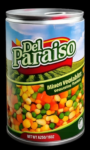 VEGETALES MIXTOS DEL PARAISO 425G