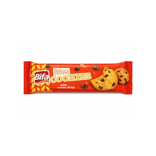 BIFA COOKIES WITH COCOA DROPS 60G