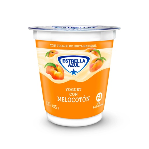 YOGURT MELOCOTON 125G