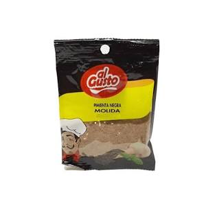 AL GUSTO PIMIENTA NEGRA MOLIDA 454G