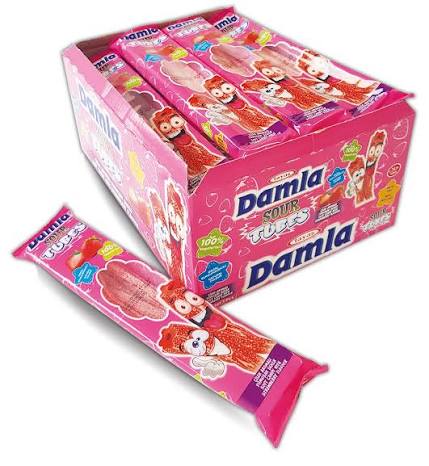 DAMLA SOUR TUBES STRAWBERRY 24UND