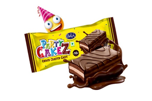PARTY CAKEZ CHOCO COATED CAKE 