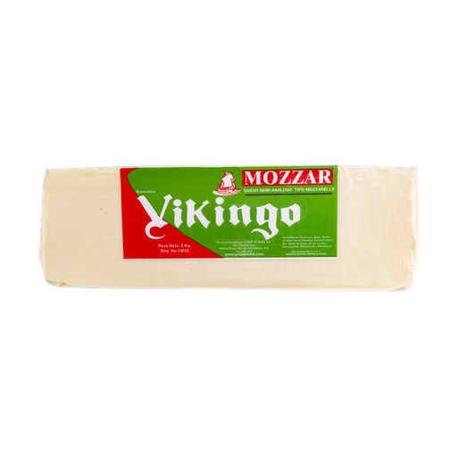QUESO MOZZARELLA VIKINGO 2KG