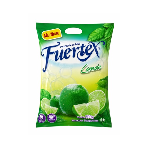 FUERTEX LIMON DETERGENTE EN POLVO 1KG
