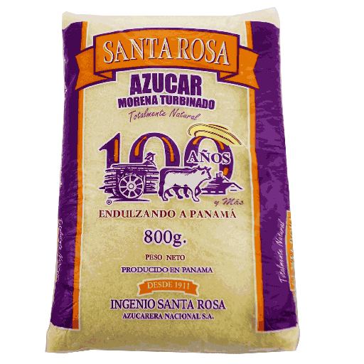 BULTO AZUCAR MORENA SANTA ROSA 800G