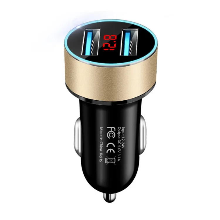 [HW] CONECTOR HW-17 18WMAX CARGADOR Y MEDIDOR DE VOLTAJE VEHICULAR 