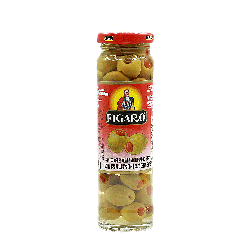 ACEITUNA FIGARO CON PIMIENTO 142G