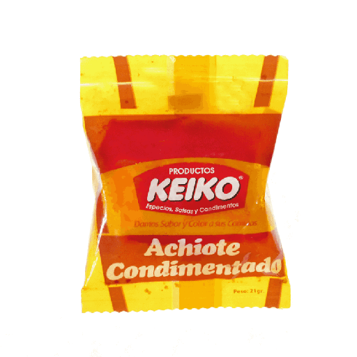 ACHIOTE EN BARRA CONDIMENTADO KEIKO 21G