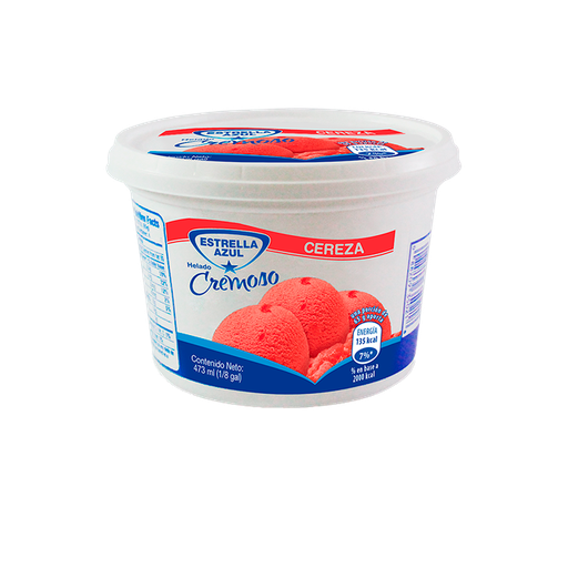 HELADO CEREZA ESTRELLA AZUL 473ML